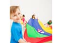 RELAXDAYS Spielzeug-Gartenset Buntes Schwungtuch Ø 3,5 m Bild 3