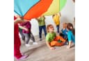 RELAXDAYS Spielzeug-Gartenset Buntes Schwungtuch Ø 3,5 m Bild 5