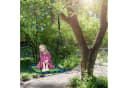 relaxdays Eckige Nestschaukel Grün Stahl & Kunststoff Bild 3