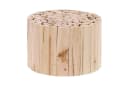 RELAXDAYS Blumenhocker Natur Tannenholz Mosaik-Design Bild 2