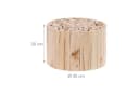 RELAXDAYS Blumenhocker Natur Tannenholz Mosaik-Design Bild 4