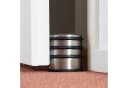 relaxdays Bodentürstopper Edelstahl 3er Set Silber Schwarz Bild 1