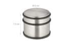 relaxdays Bodentürstopper Edelstahl 4er Set Silber Schwarz Bild 4