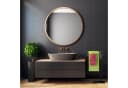 relaxdays Handtuchständer Stehend Schwarz Silber mit 2 Stangen Bild 1