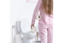 relaxdays Toilettenpapierhalter WC Garnitur Weiß Bild 3