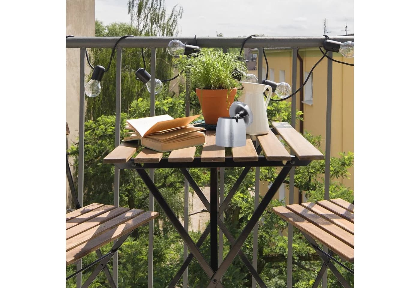 relaxdays Aschenbecher mit Deckel Edelstahl Silber - Bild 5