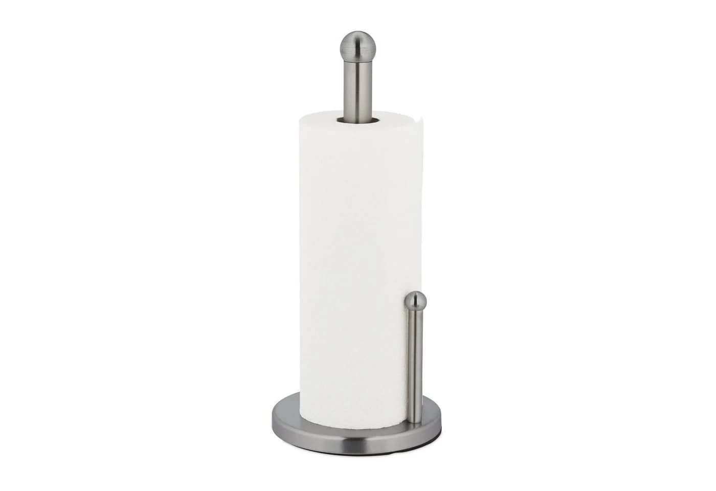 relaxdays Küchenrollenhalter aus Edelstahl Silber - Bild 2