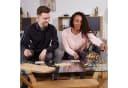 relaxdays Bingo-Spiel Set aus Holz mit Trommel und 18 Karten Bild 3