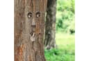 relaxdays Gartenfigur Baumgesicht mit Ruhe-Geste Beige Braun Bild 1