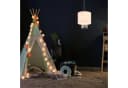 relaxdays Hängeleuchte Hängelampe für Kinderzimmer Einhorn Rosa Bild 5