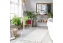 relaxdays Handtuchständer Weiß 3 Stangen Freistehend Stahl Bild 1