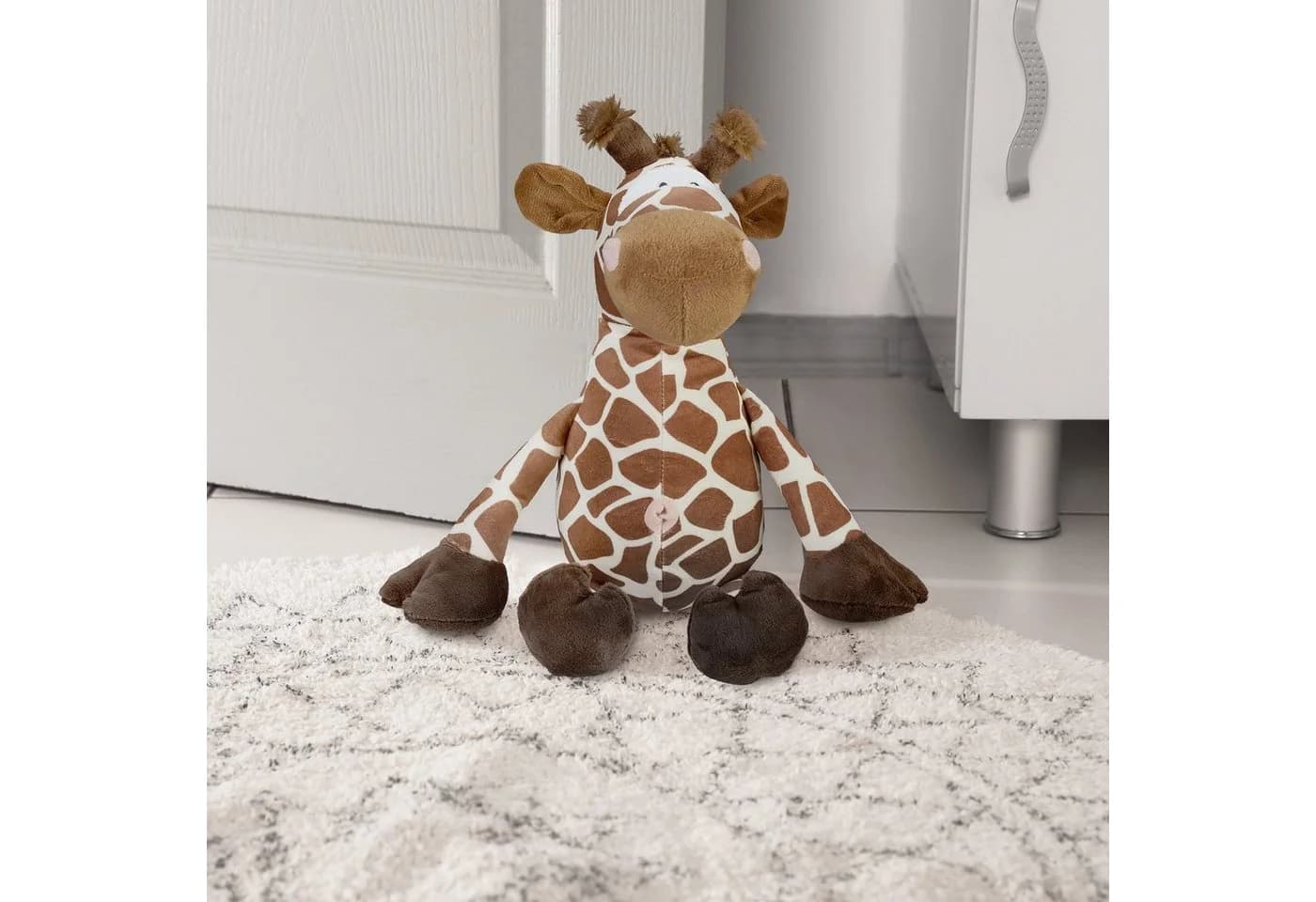 relaxdays Türstopper Giraffe Beige/Braun