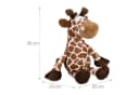 relaxdays Türstopper Giraffe Beige/Braun Bild 4