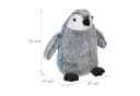 relaxdays Türstopper Pingui - Pinguin-Design mit Sandfüllung Bild 4