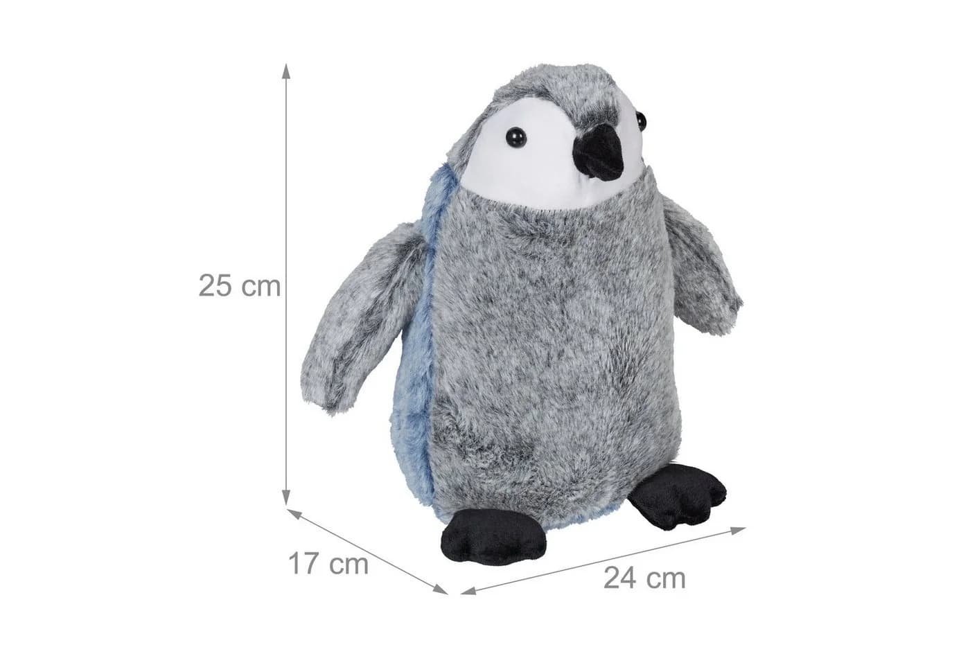 relaxdays Türstopper Pingui - Pinguin-Design mit Sandfüllung - Bild 4