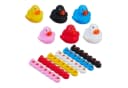 RELAXDAYS Badeenten 48er Set Quietsch-Entchen PVC Bild 2