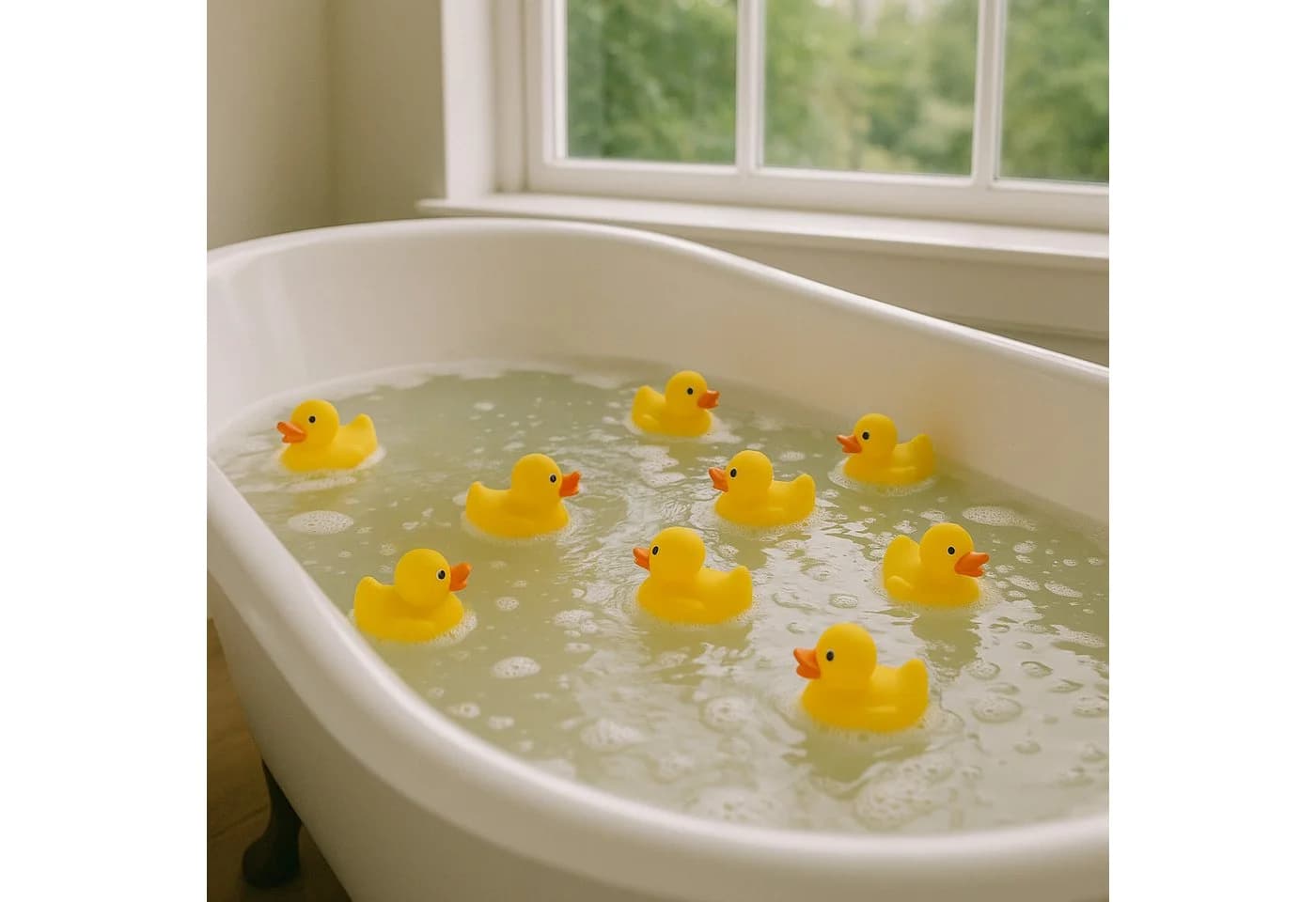 RELAXDAYS Badeenten 48er Set Quietsch-Entchen PVC - Bild 3