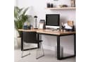relaxdays Schreibtisch Organizer 9 Fächer Anthrazit Stahl Bild 5