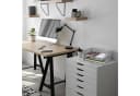 relaxdays Briefablage Metall stapelbar Silber Bild 5