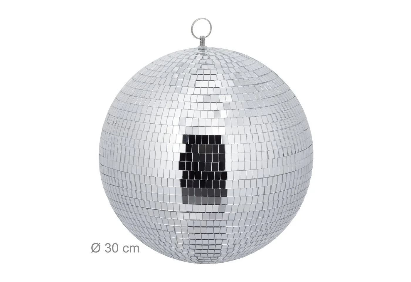 relaxdays Discolicht Discokugel Silber 30 cm - Bild 4