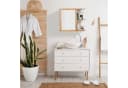 RELAXDAYS Badregal Bambus Wandregal mit Spiegel Natur Bild 1