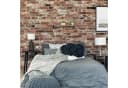 relaxdays Wandregal Industrial 2er Set Braun/Schwarz Bild 5
