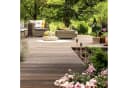 relaxdays Gartenfackel 12er Set Bambus Schwarz Bild 1