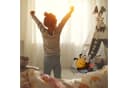 relaxdays Aufbewahrungskorb Kinder Katze Weiß/Schwarz Bild 3