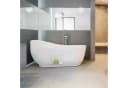 relaxdays Badorganizer Badespielzeug Aufbewahrung 2er Set Weiß Bild 1