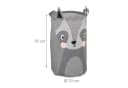 relaxdays Aufbewahrungskorb Kinder Waschbär Grau/Rosa Schwarz Bild 4