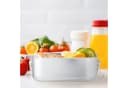 relaxdays Lunchbox Brotdose aus Edelstahl Silber Bild 1