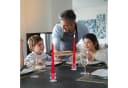 relaxdays Kerzenständer Stabkerzenhalter Glas 6er Set Transparent Bild 3