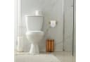 relaxdays Toilettenpapierhalter Bambus Modern Wandhalterung Bild 5