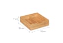 RELAXDAYS Schreibtisch Organizer mit 3 Schubladen Bambus Braun Bild 5