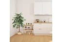 relaxdays Bambus Badregal 3 Ablagen Modern Natur Bild 5
