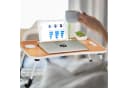relaxdays Laptoptisch Klappbarer Laptoptisch Hellbraun Bild 1