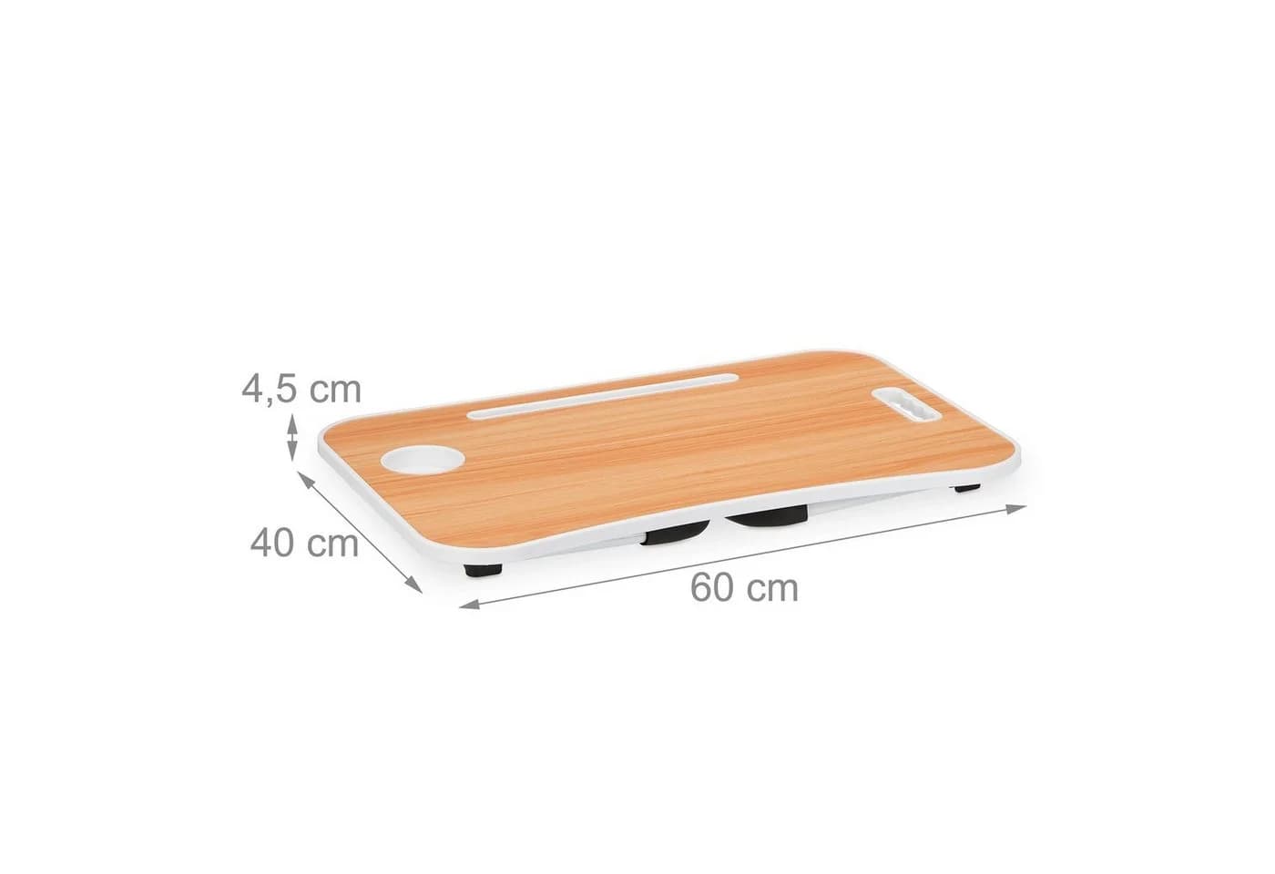 relaxdays Laptoptisch Klappbarer Laptoptisch Hellbraun - Bild 5