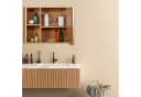relaxdays Badezimmerspiegelschrank mit Regalfächern Bild 5