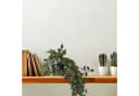 relaxdays Kunstpflanze Künstliche Hängepflanzen 2er Set Grün/Schwarz Bild 5