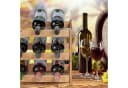relaxdays Weinregal für 12 Flasche Bambus Natur Bild 5