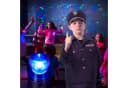 relaxdays LED Blaulicht 3er Set Party Dekolicht kabellos Bild 5
