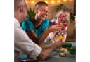 relaxdays Windlicht 12er Set Transparent Weiß Glas Bild 3