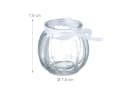 relaxdays Windlicht 12er Set Transparent Weiß Glas Bild 4