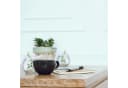 relaxdays Windlicht 12er Set Transparent Weiß Glas Bild 5