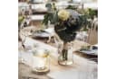 relaxdays Windlicht 12er Set Transparent Gold Glas Bild 1