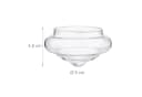 relaxdays Schwimmwindlichter 12er Set Transparent Glas Bild 4