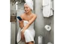 relaxdays Toilettenpapierhalter Selbstklebend Silber Edelstahl Bild 5