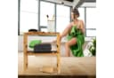 relaxdays Schrankeinsatz aus Bambus 2er Set Natur Bild 5