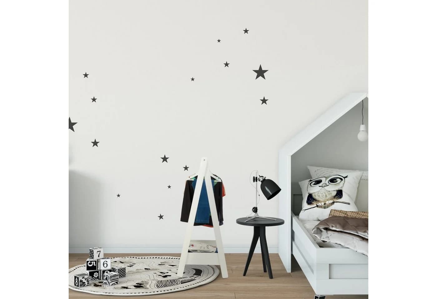 relaxdays Kleiderständer für Kind Weiß - Bild 5