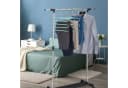 relaxdays Mehrfach-Kleiderbügel 4er Set Silber/Mint Bild 5